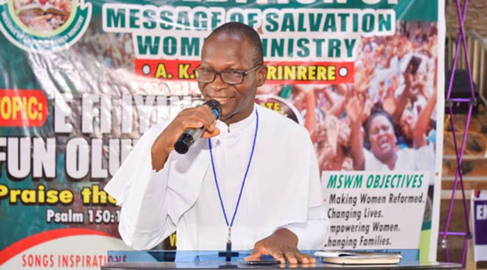 Rev Dr Abiodun O. Ogunjinmi Presbyter Methodist Church Cathedral of Blessing Ilorin at the conference